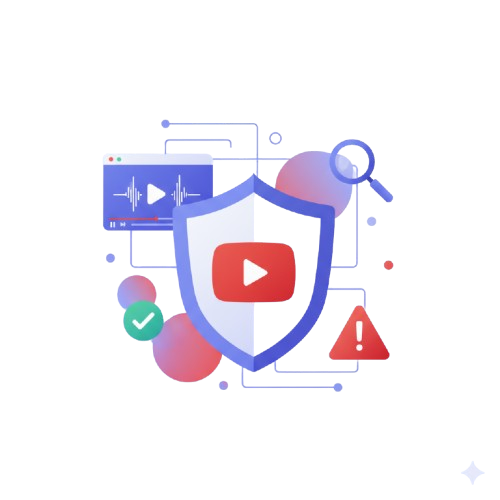 Content creator in studio setup